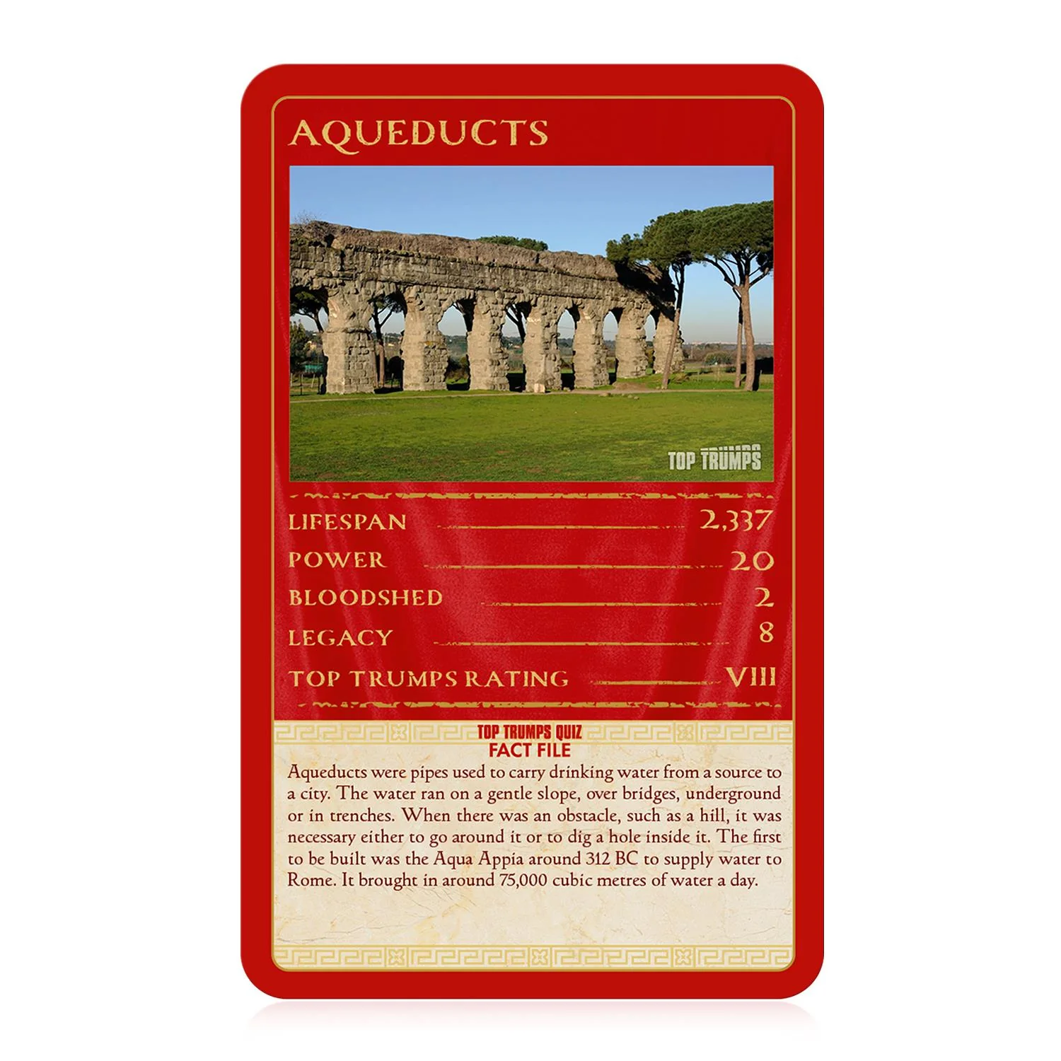 The Roman Empire Top Trumps Limited Edition Card Game - Image 4