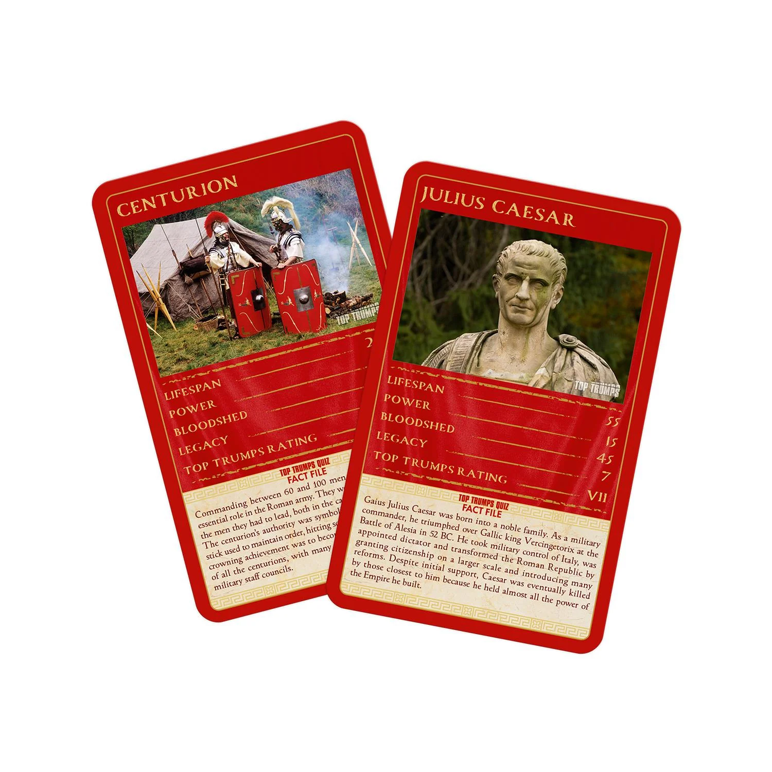 The Roman Empire Top Trumps Limited Edition Card Game - Image 6