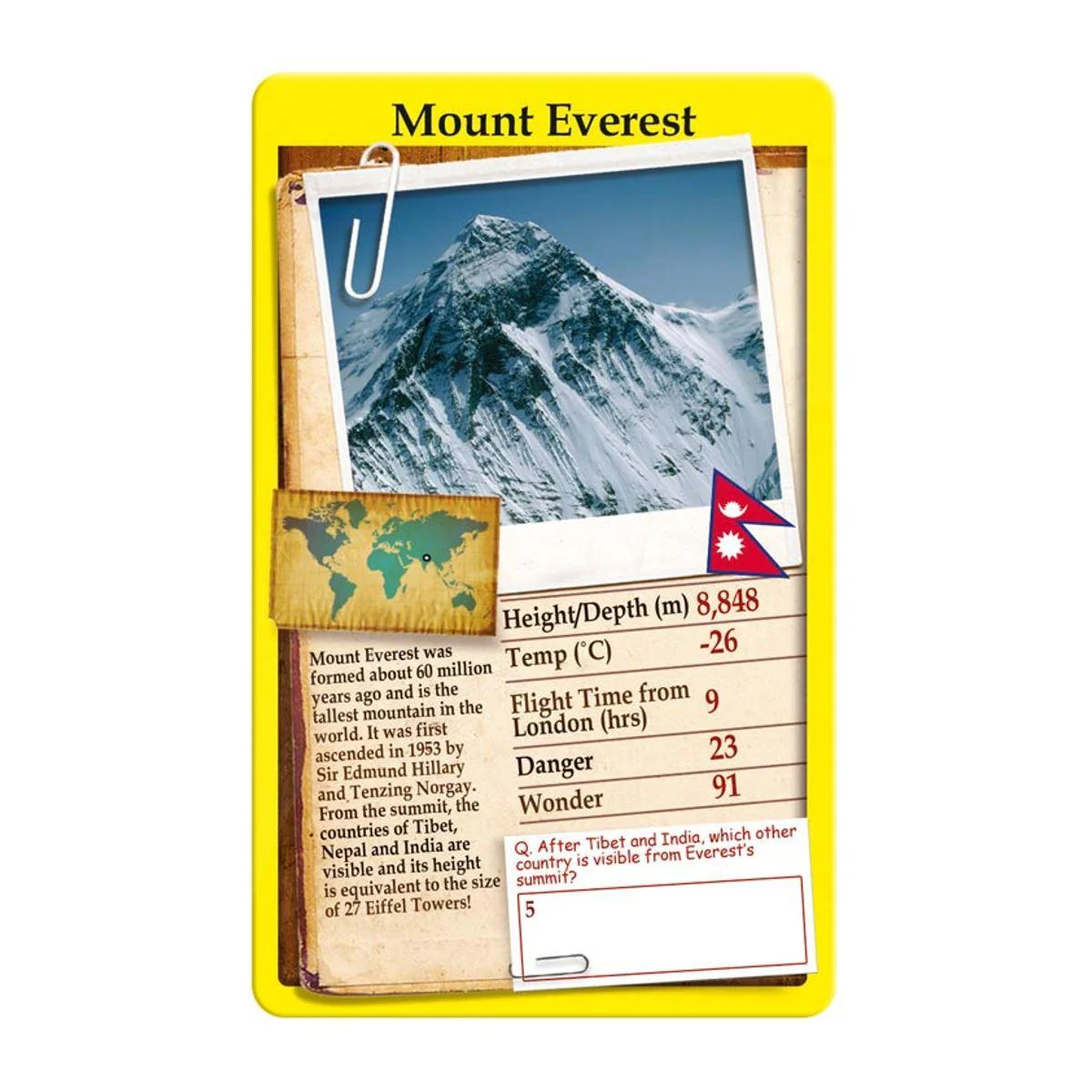 The Wonders of the World Top Trumps Card Game - Image 3