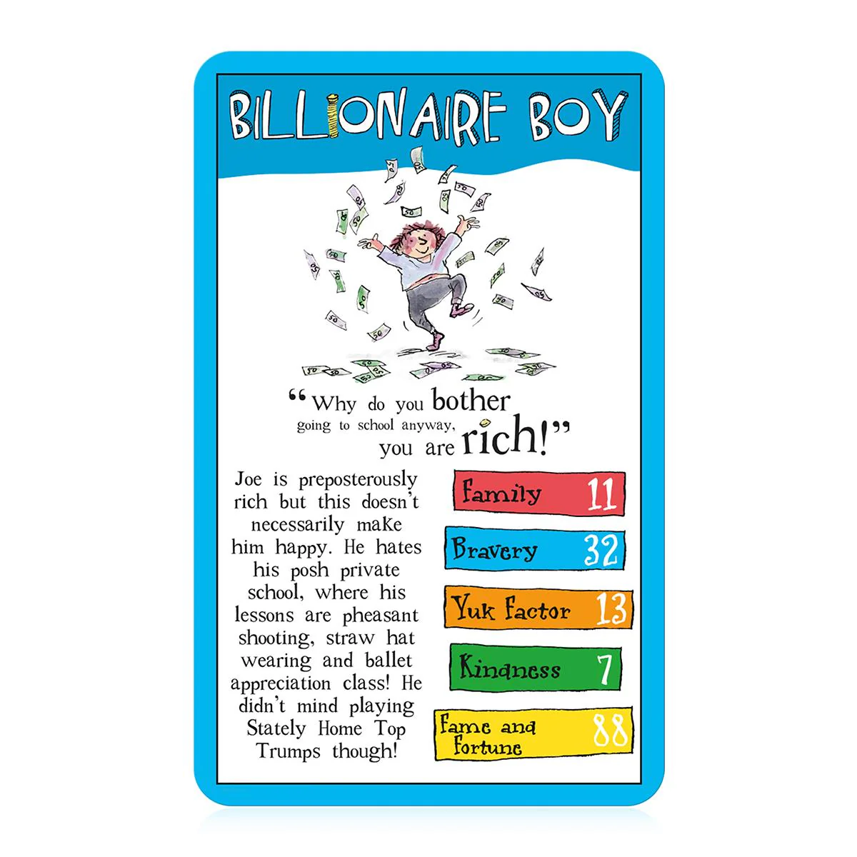 The World of David Walliams Top Trumps Card Game - Image 4