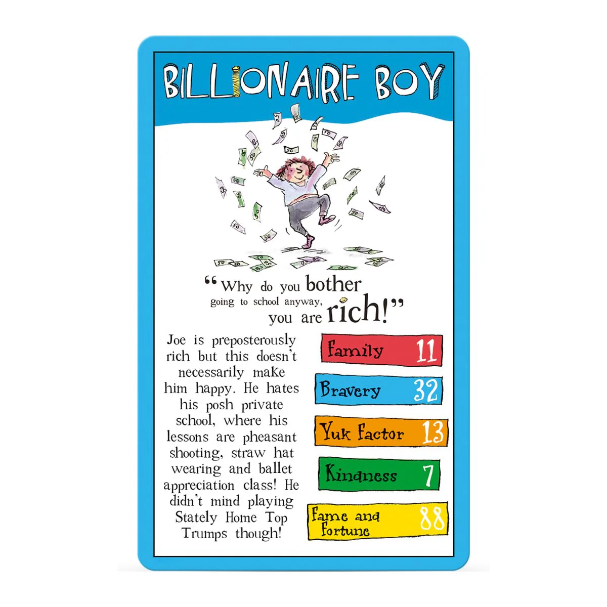 The World of David Walliams Top Trumps Card Game - Image 3