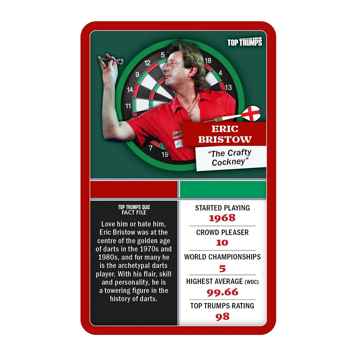 Top 30 Darts Greats Top Trumps Limited Edition Card Game Gift Set - Image 6
