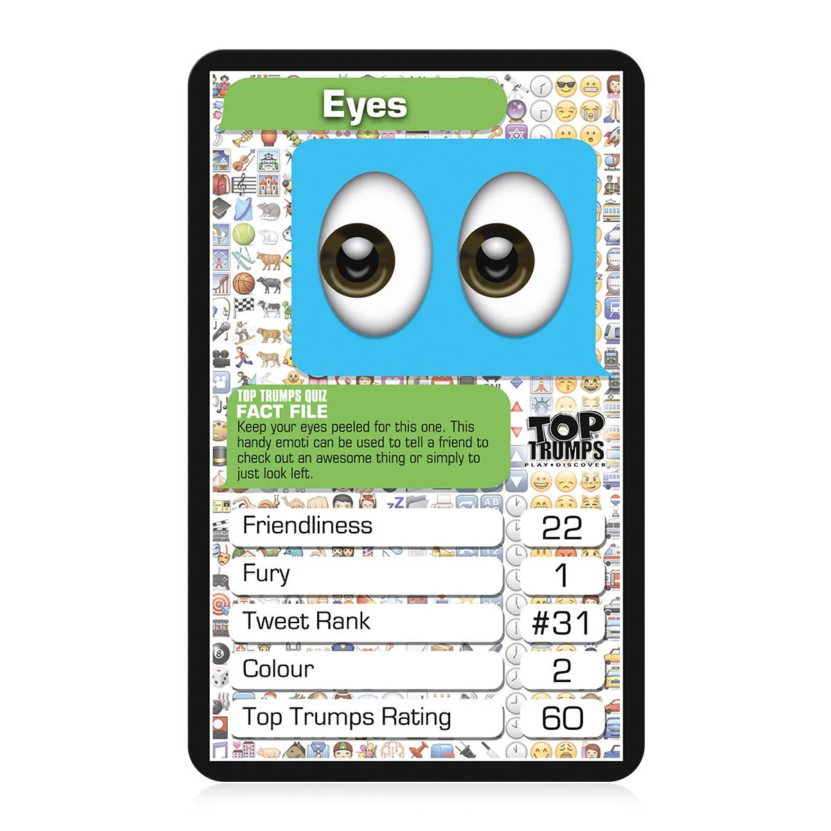Top 30 Emotis Top Trumps Card Game - Image 2