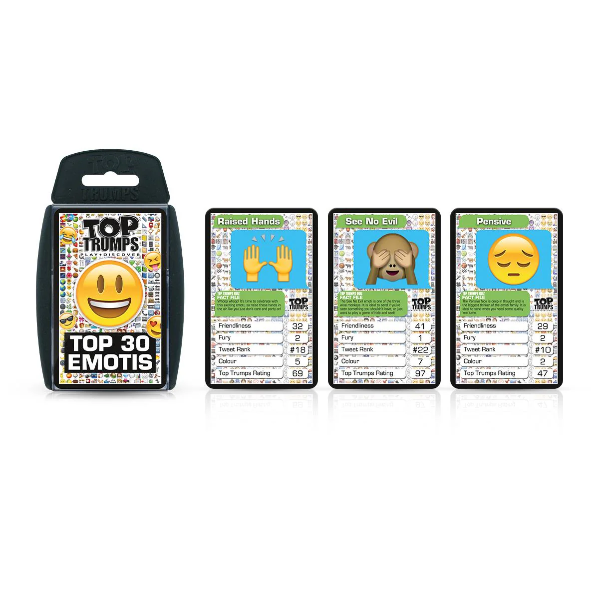 Top 30 Emotis Top Trumps Card Game - Image 5