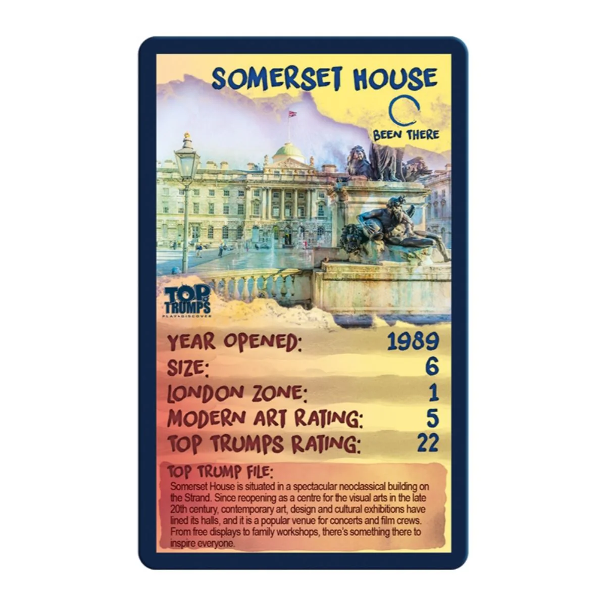 Top London Galleries Top Trumps Card Game - Image 2