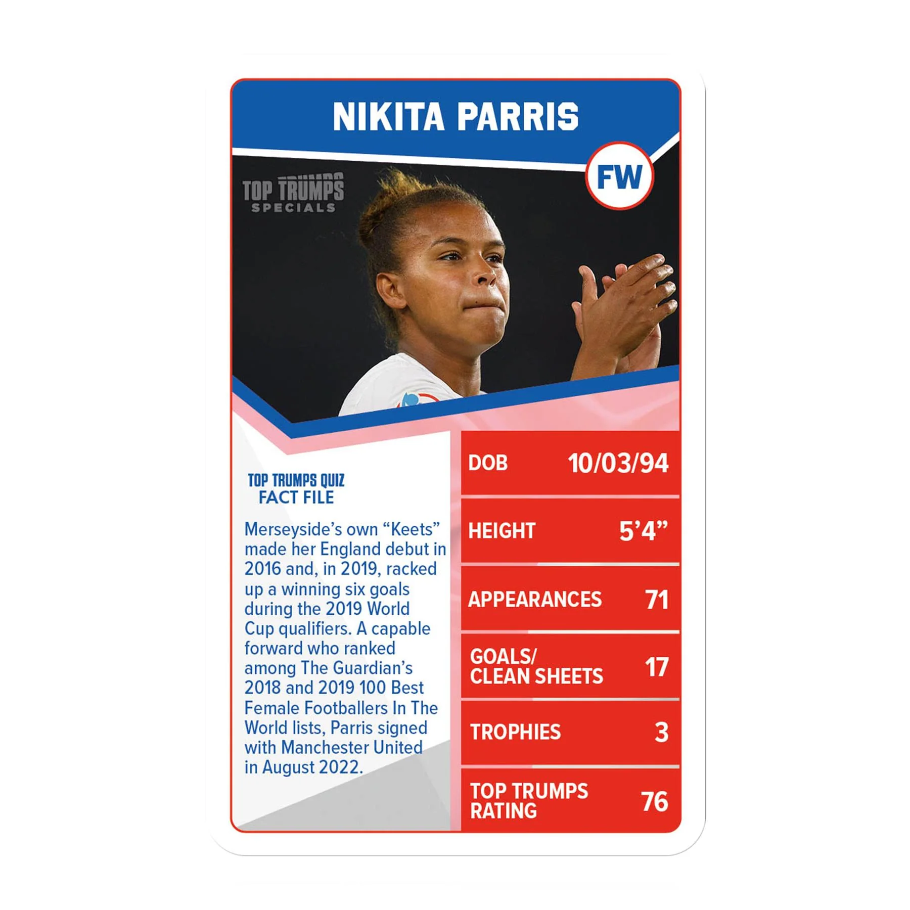 Top Trumps - England Womens Football Stars - Image 4