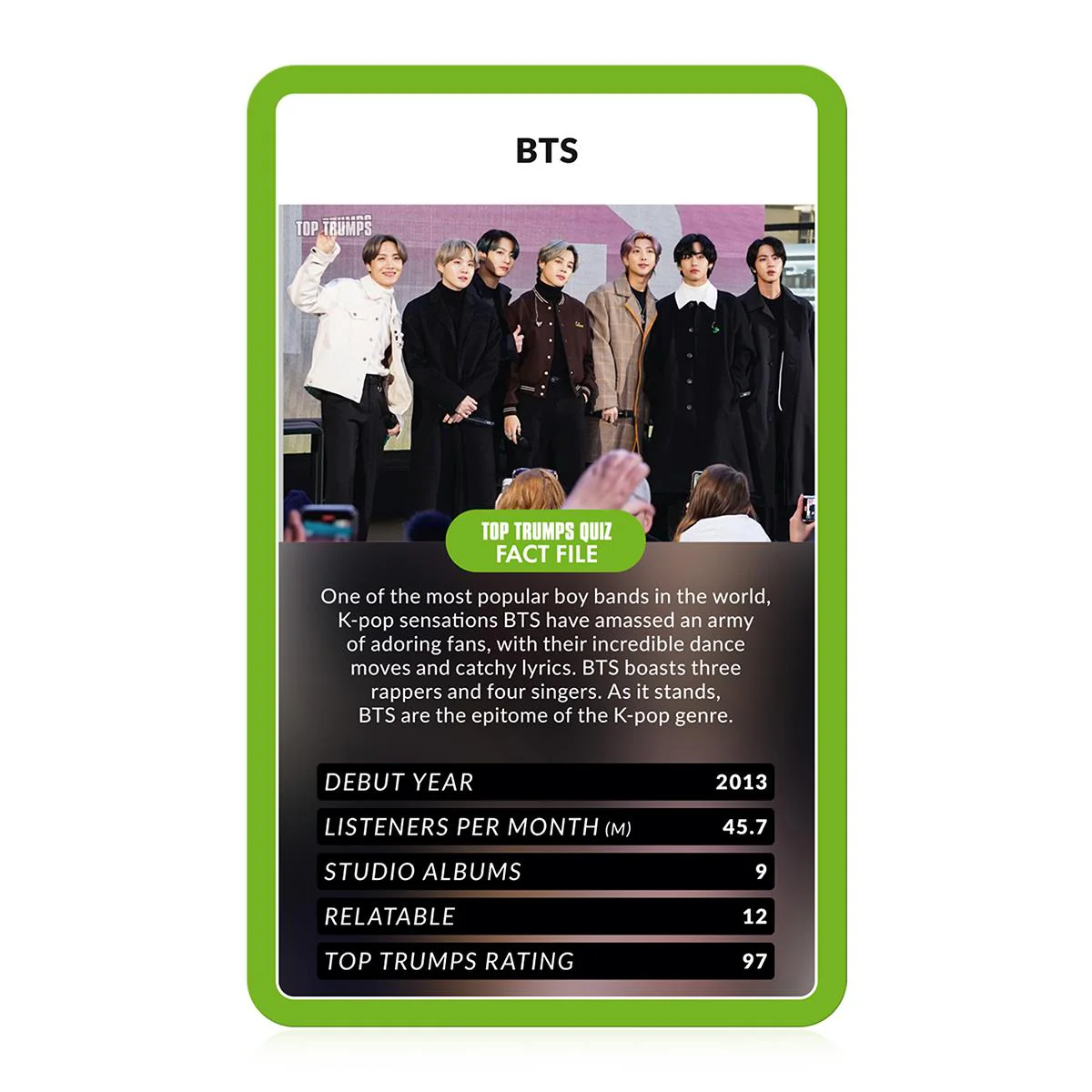 Top Trumps Gen Z - Guide to Spotify Trends Card Game - Image 3