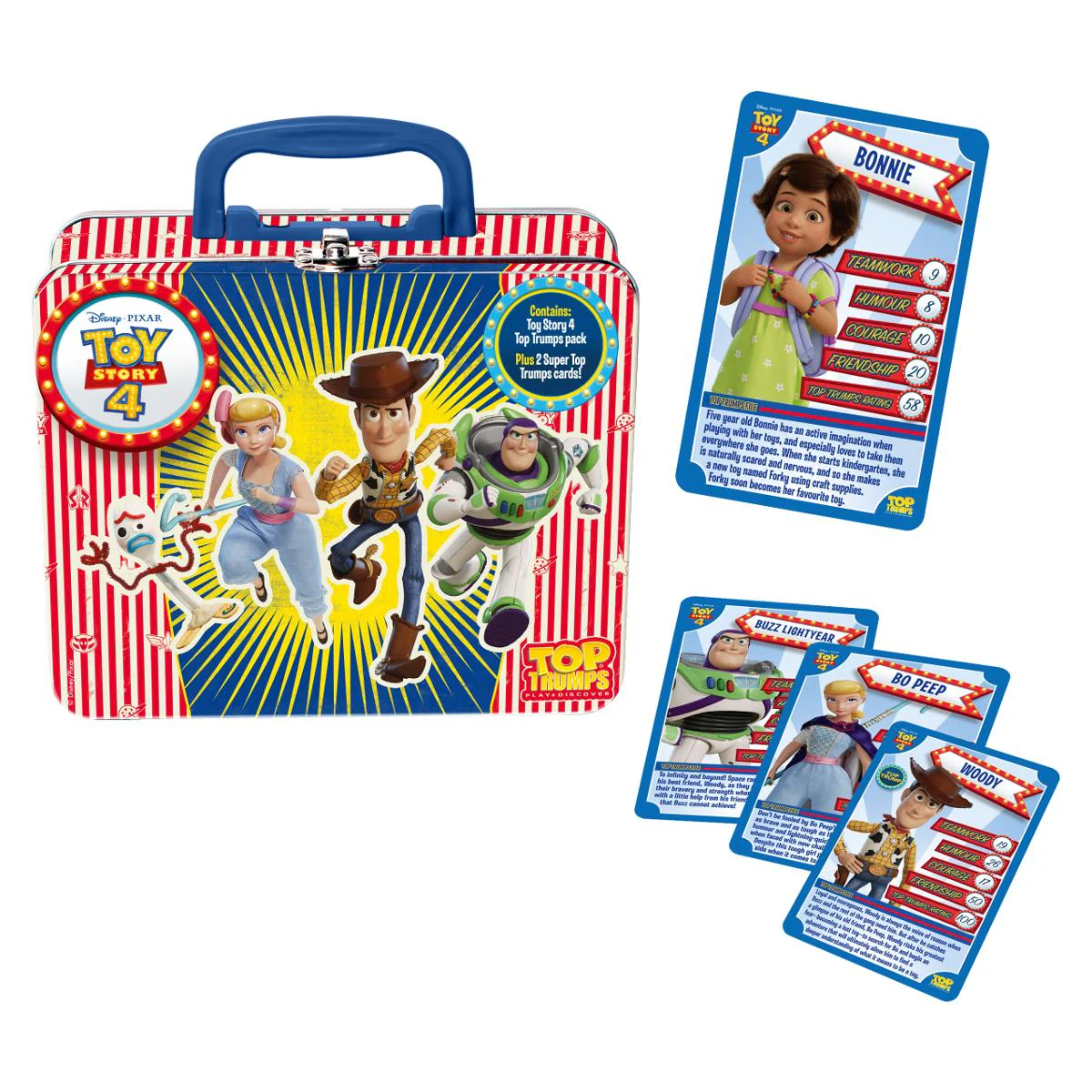 Toy Story 4 Top Trumps Card Game Collectors Tin - Image 2