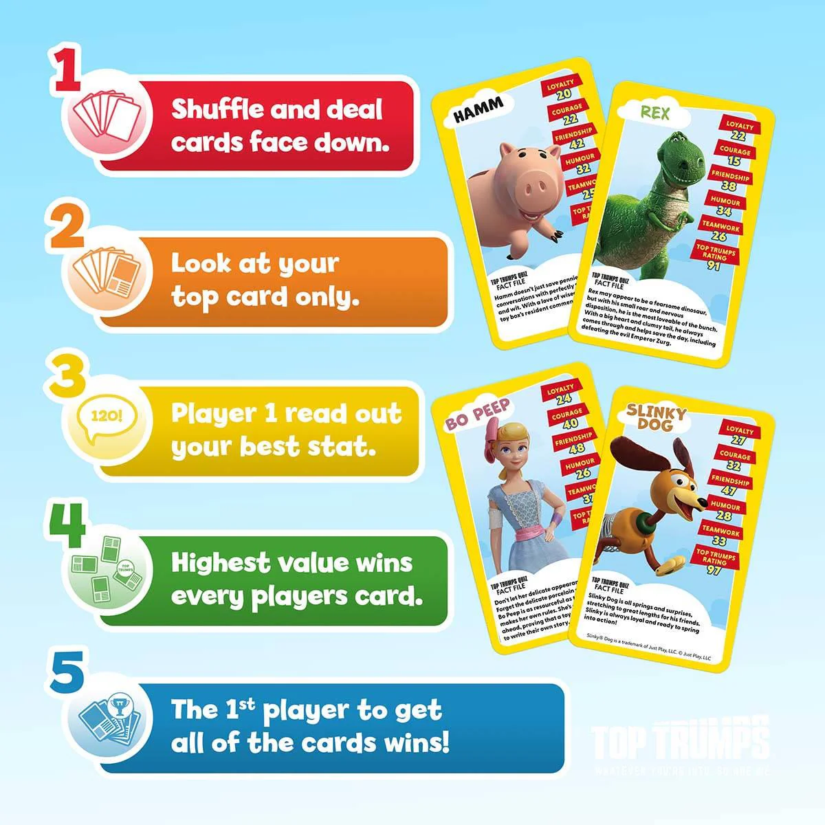 Toy Story Top Trumps Card Game - Image 7