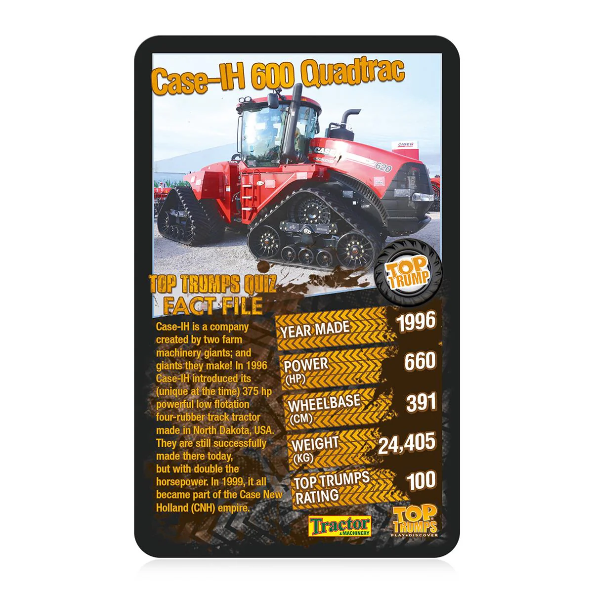 Tractors Top Trumps Card Game - Image 3