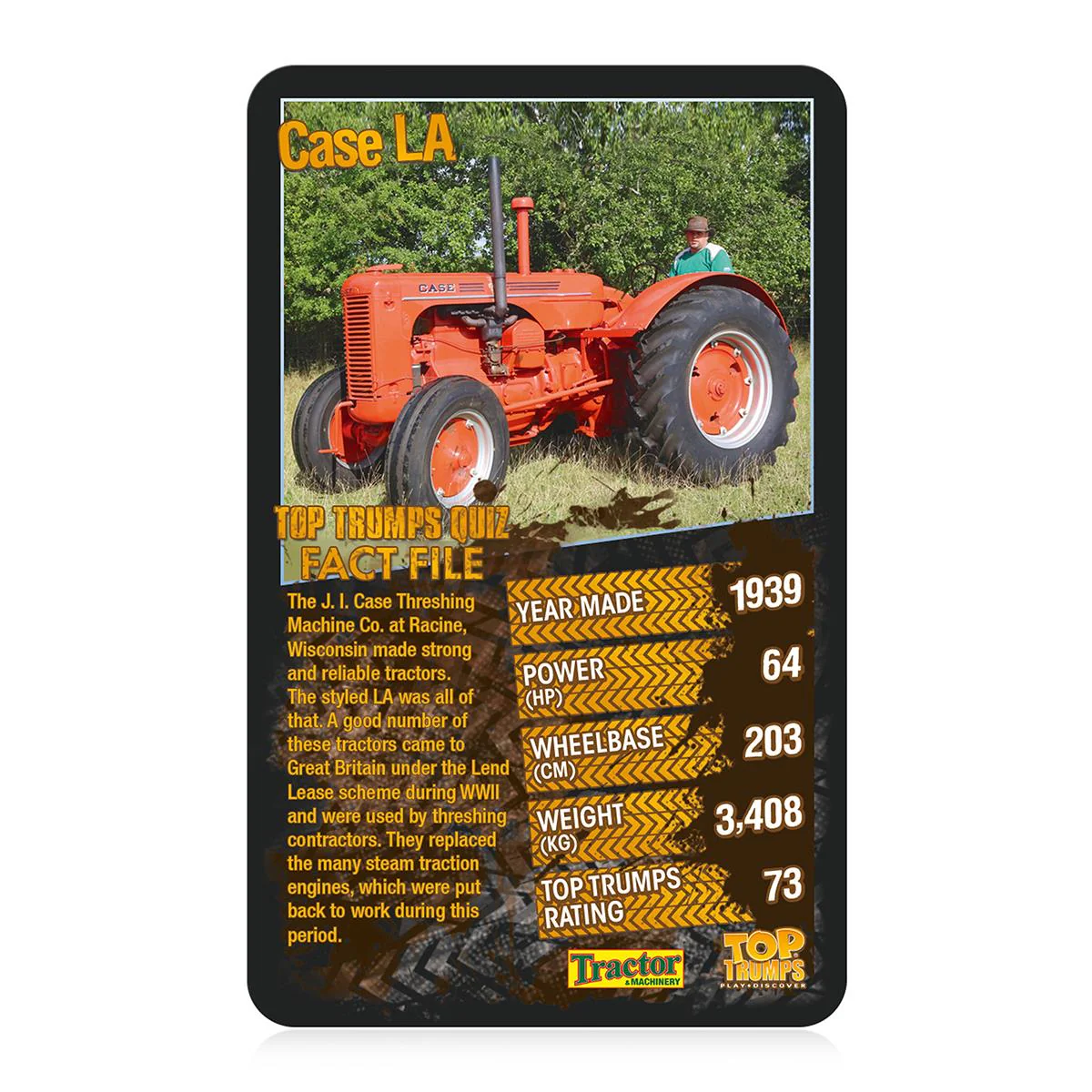 Tractors Top Trumps Card Game - Image 4