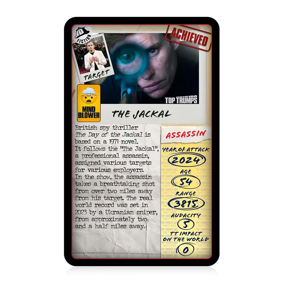 Traitors and Assassins Top Trumps Limited Edition Card Game - Image 4