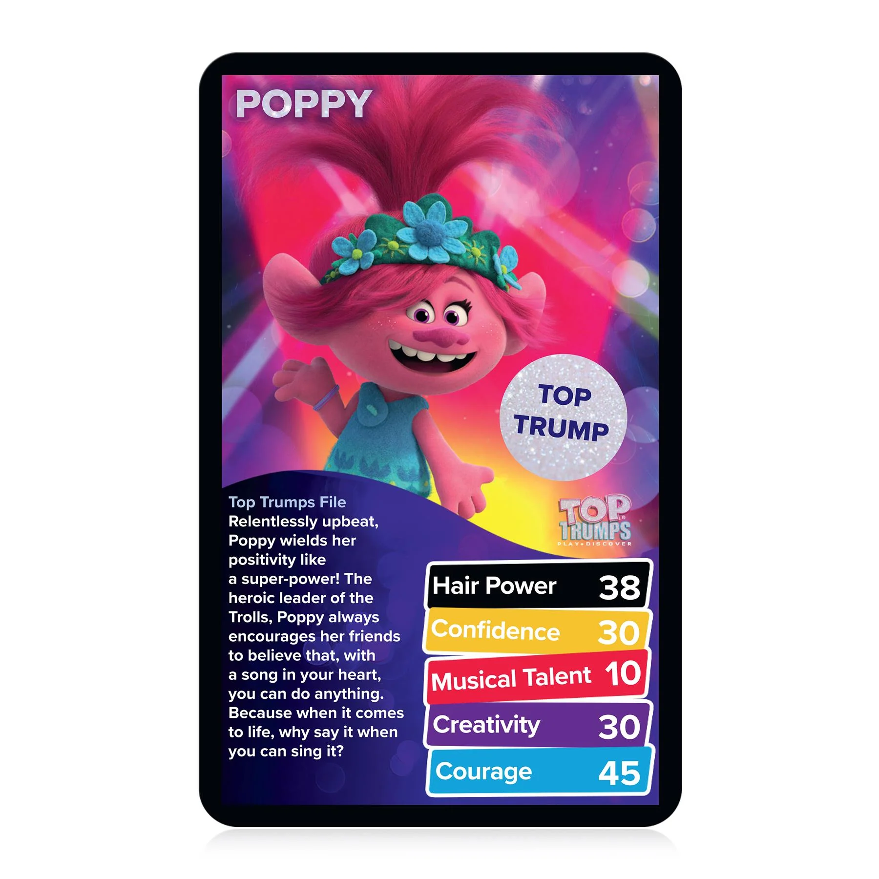 Trolls World Tour Top Trumps Card Game - Image 2
