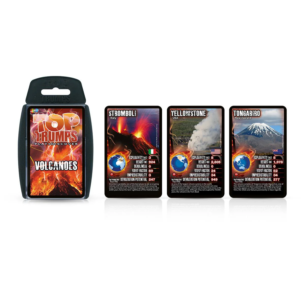 Volcanoes Top Trumps Card Game - Image 5