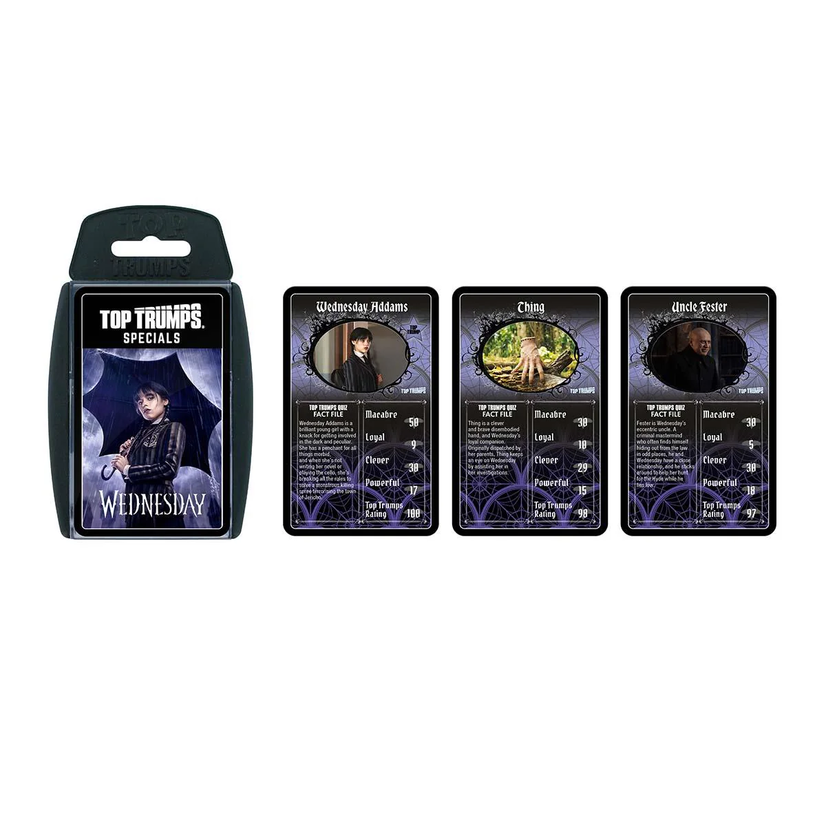 Wednesday Top Trumps Card Game - Image 4