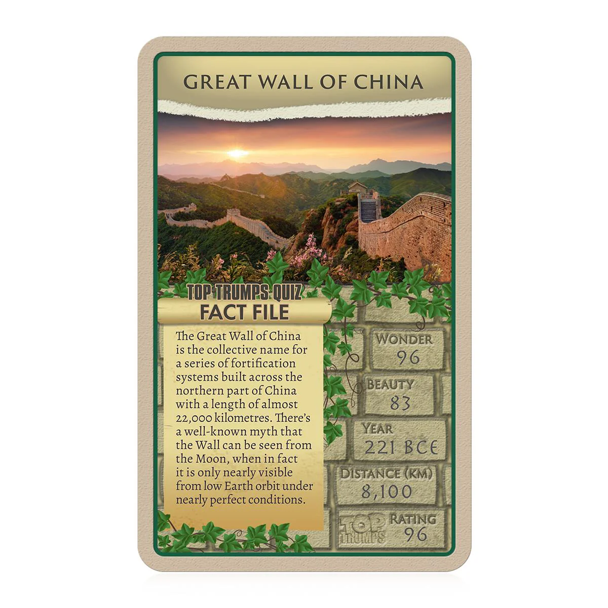 Wonders of the Ancient World Top Trumps Card Game - Image 4