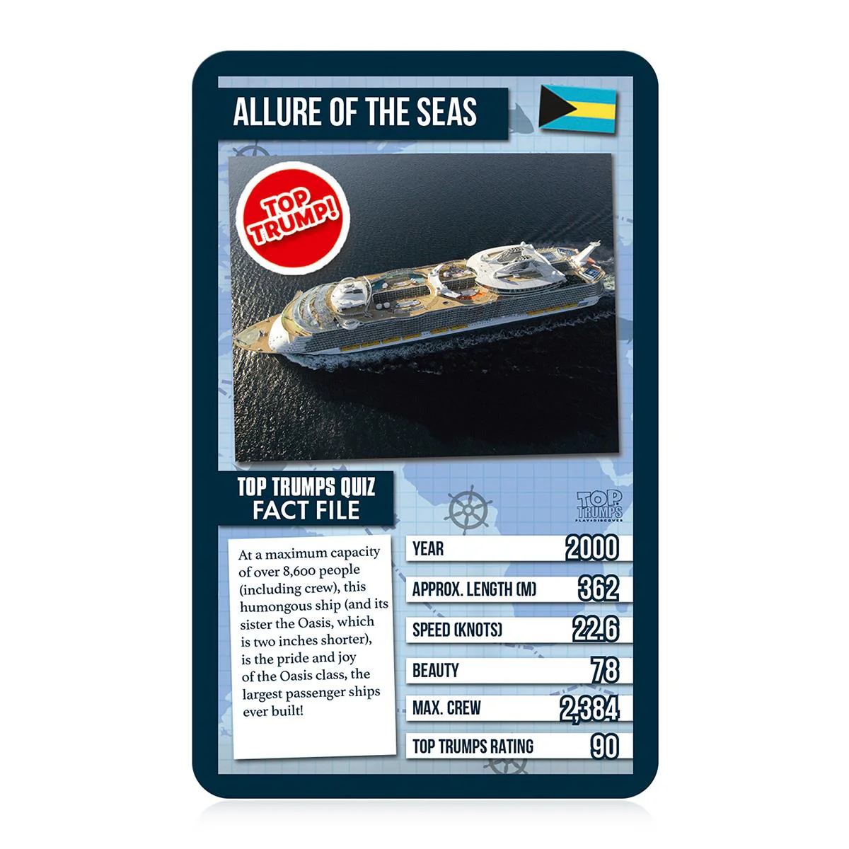 World Famous Ships Top Trumps Card Game - Image 2