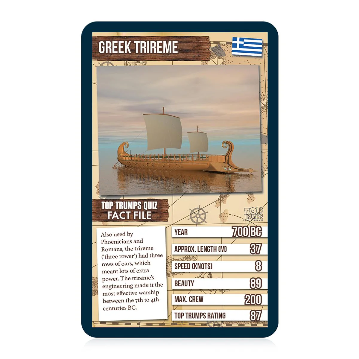 World Famous Ships Top Trumps Card Game - Image 3