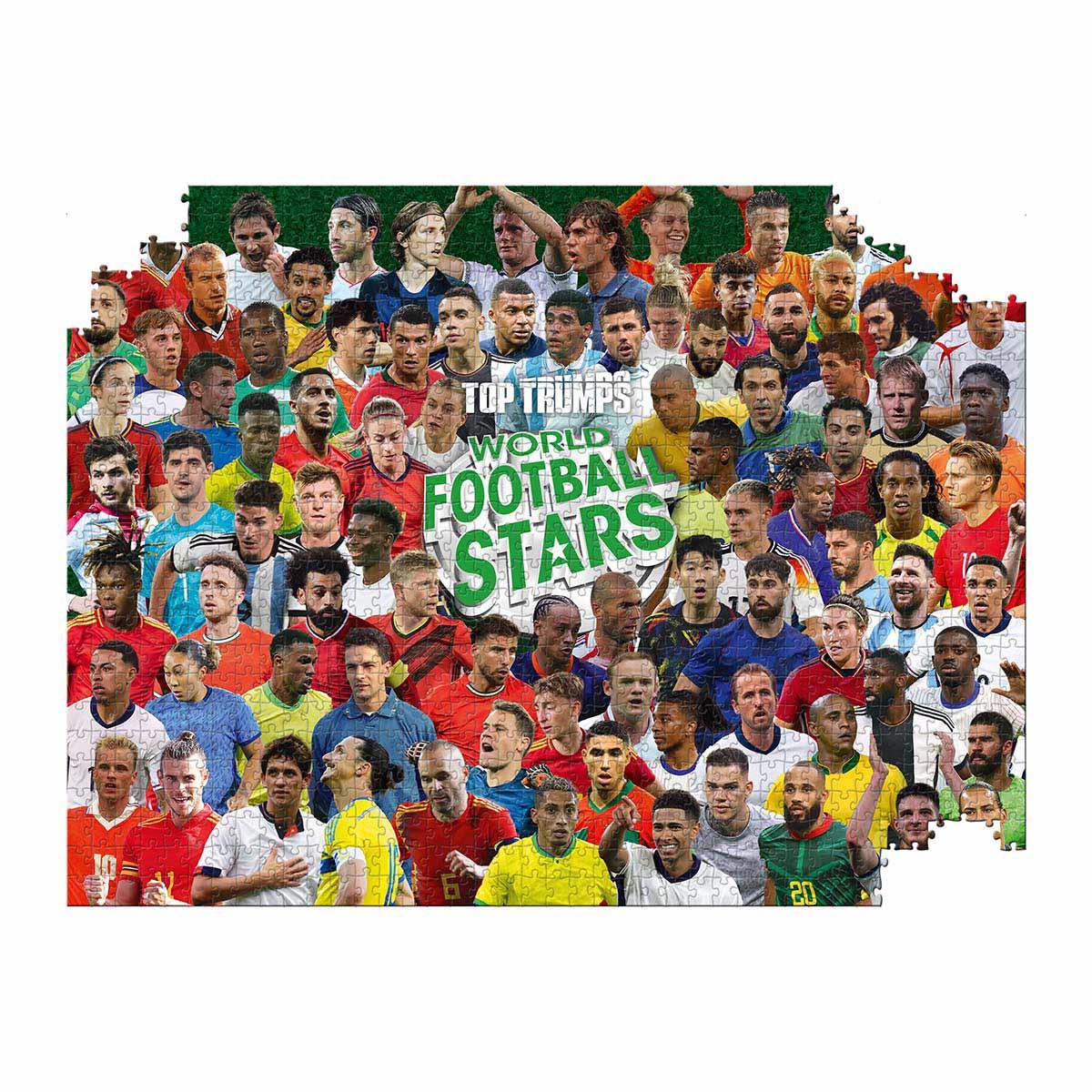 World Football Stars 1000 Piece Jigsaw Puzzle (New) - Image 3