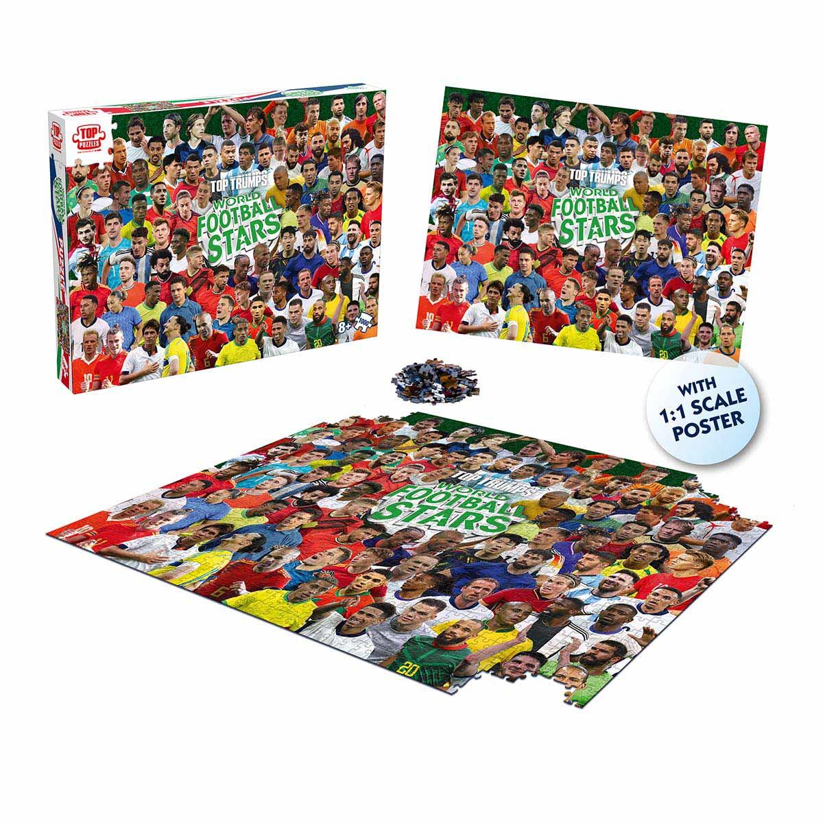 World Football Stars 1000 Piece Jigsaw Puzzle (New) - Image 6