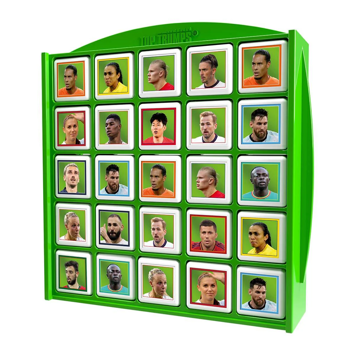 World Football Stars Green Top Trumps Mini Match - Image 4