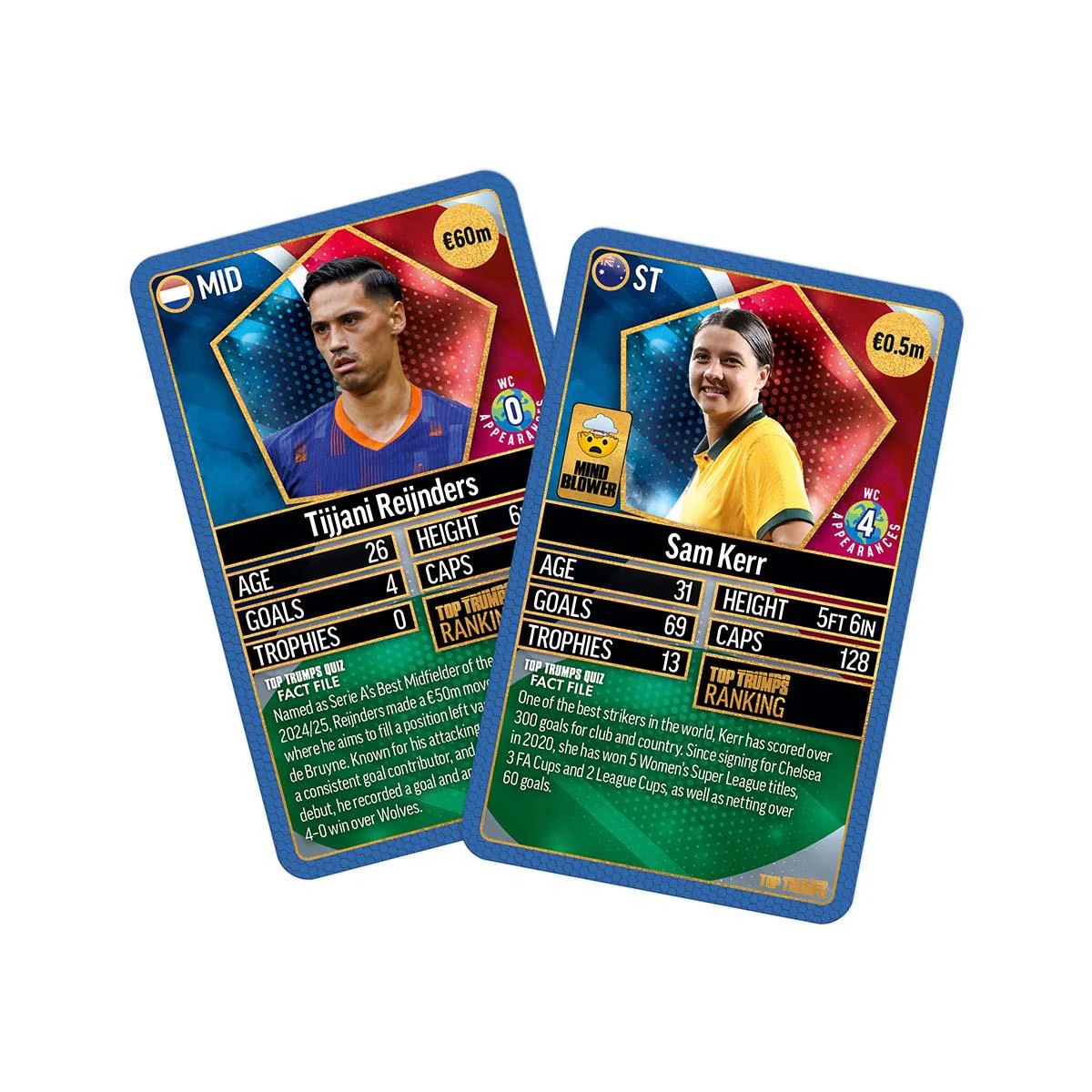 World Football Stars Top 200 Top Trumps Card Game – Chrome Blue Pack - Image 5