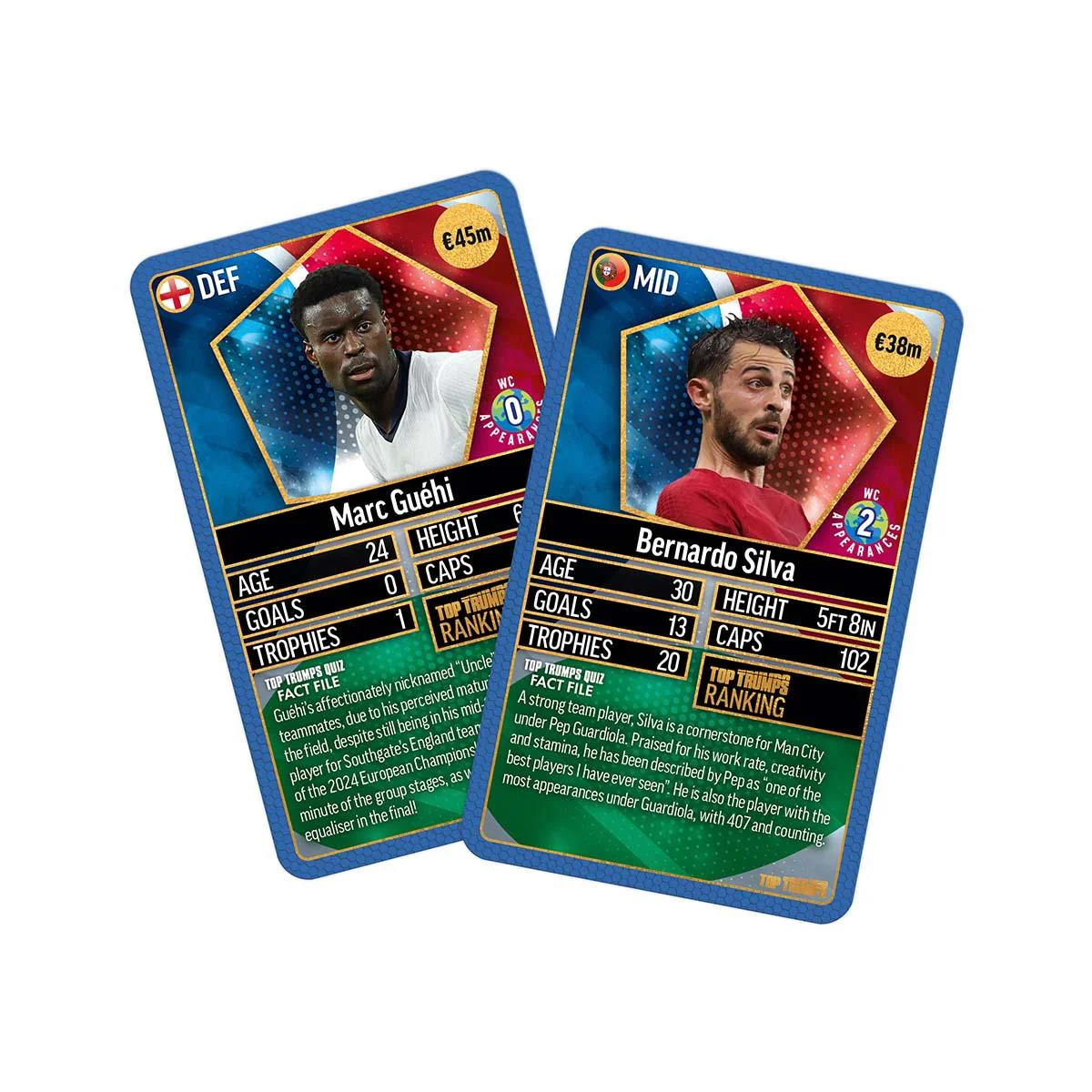 World Football Stars Top 200 Top Trumps Card Game – Chrome Blue Pack - Image 6