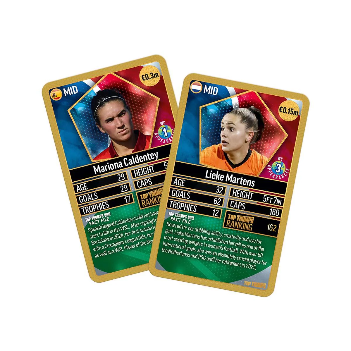World Football Stars Top 200 Top Trumps Card Game – Chrome Gold Pack - Image 5