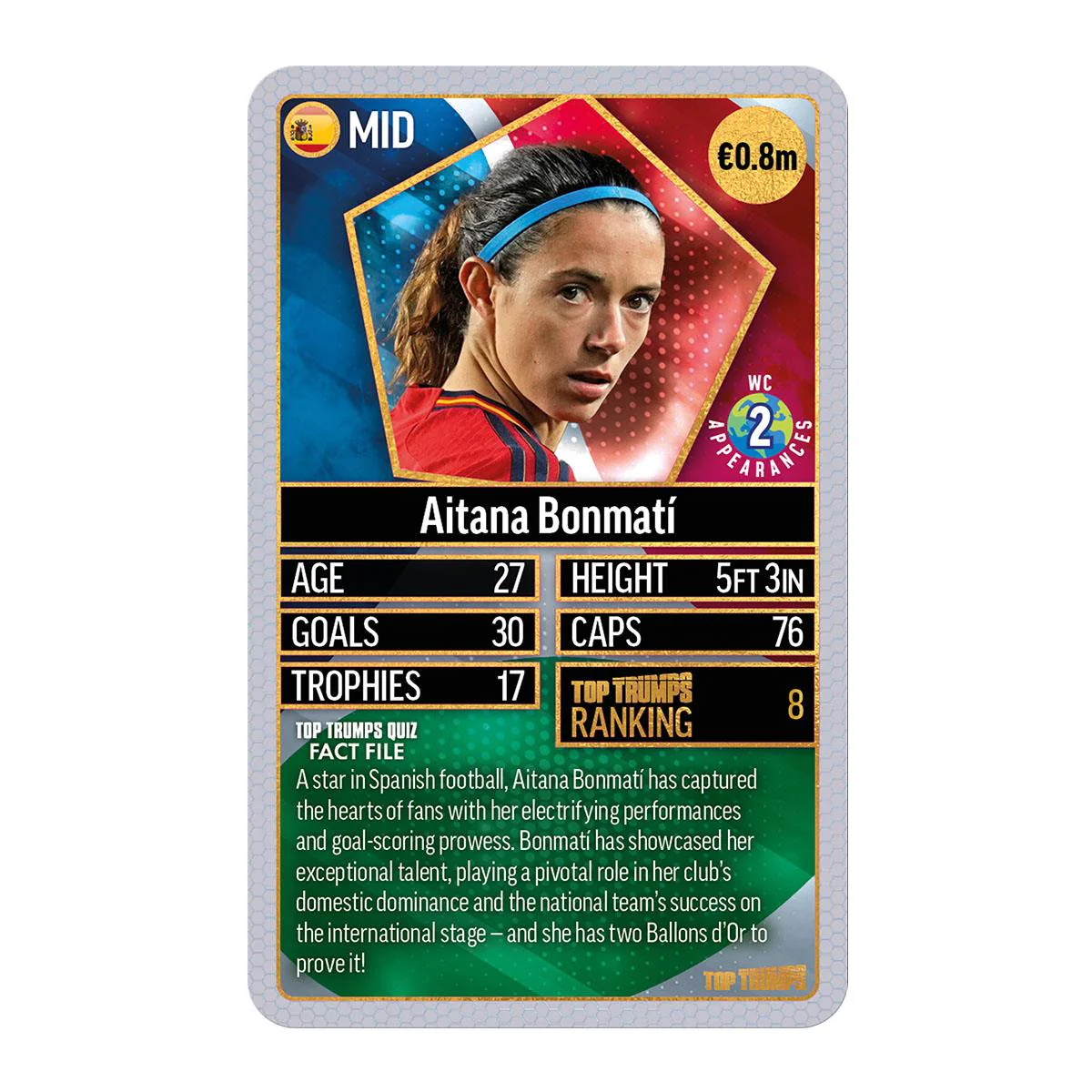 World Football Stars Top 200 Top Trumps Card Game – Chrome Silver Pack - Image 3