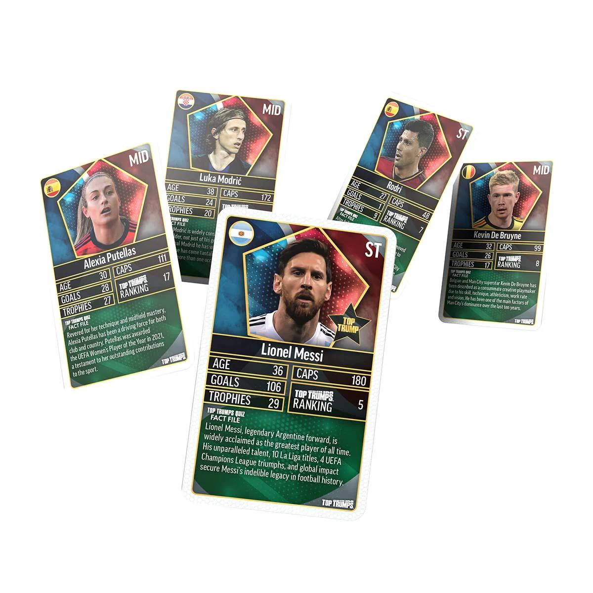 World Football Stars Top Trumps Battle Mat Card Game - Image 5