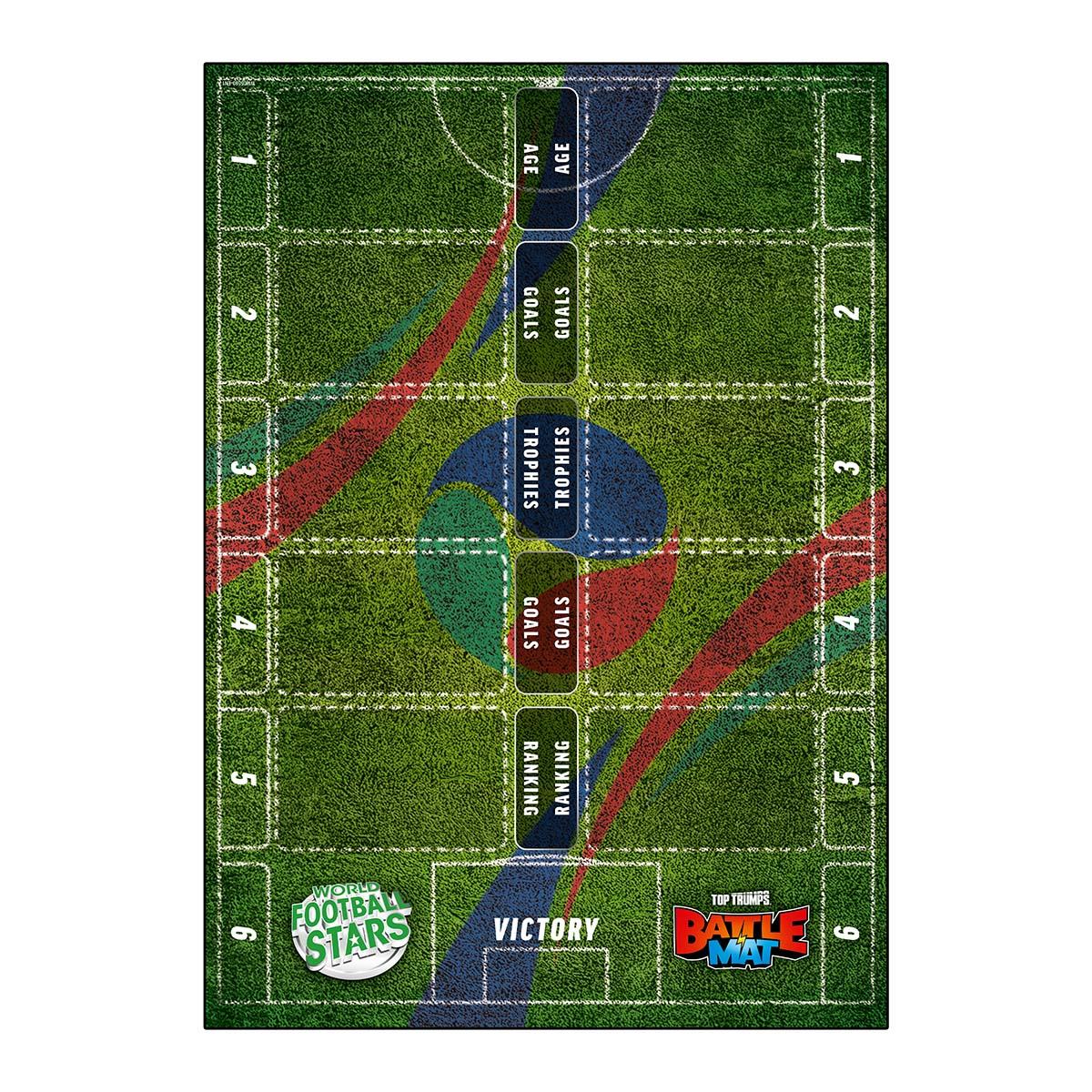 World Football Stars Top Trumps Battle Mat Card Game - Image 7