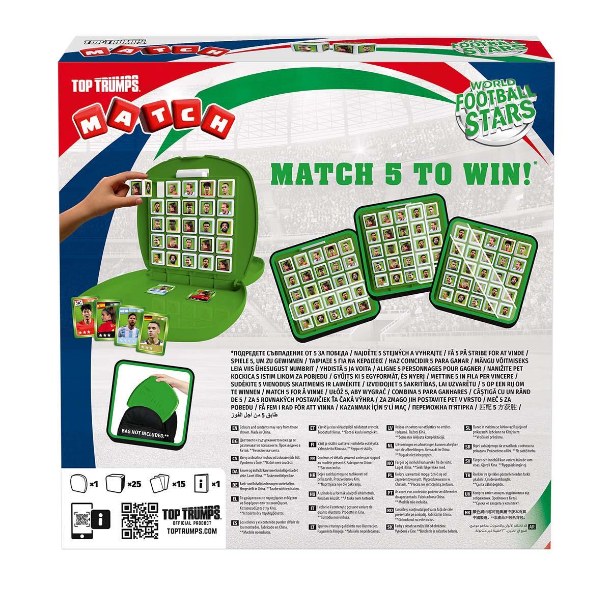 World Football Stars Top Trumps Match - The Crazy Cube Game - Image 7