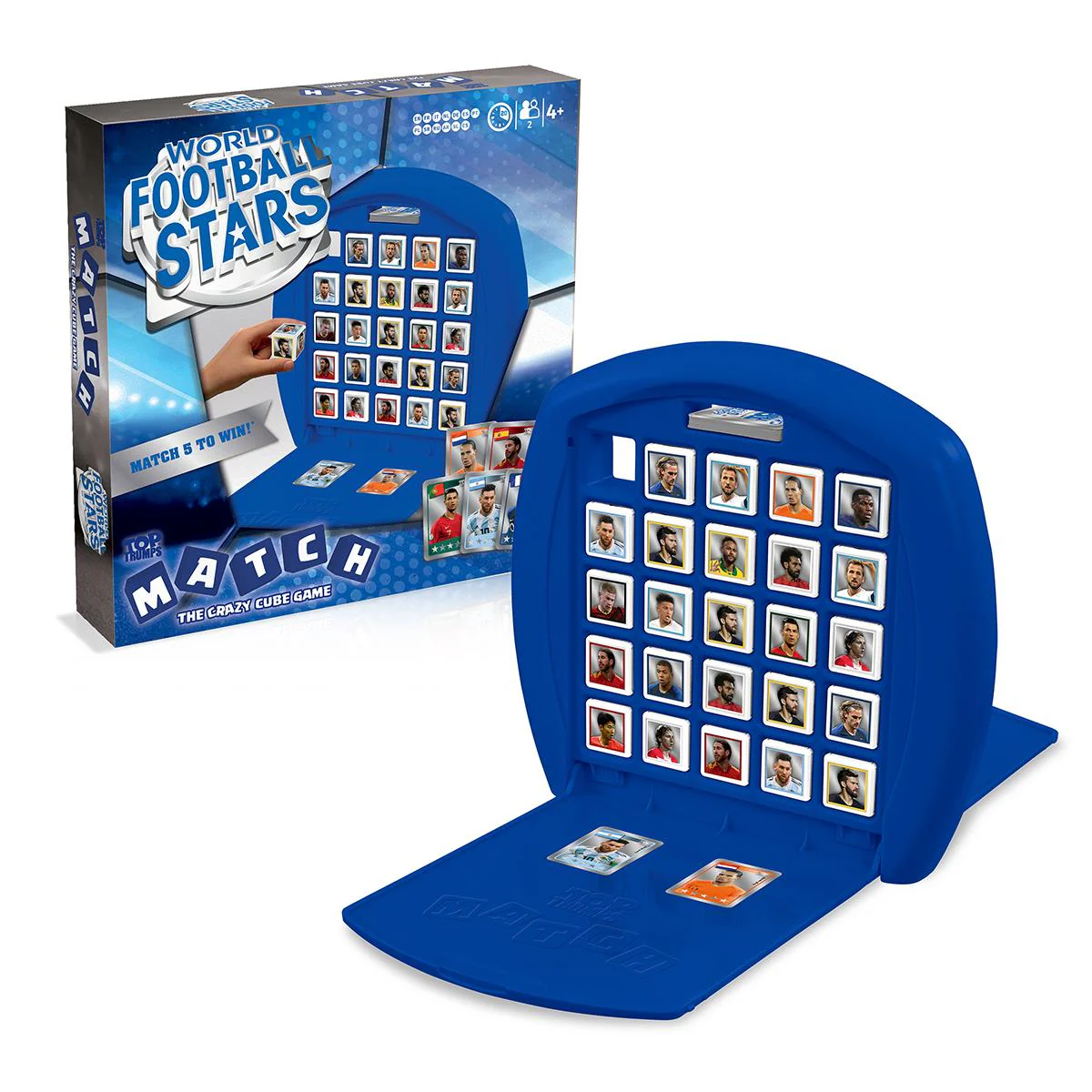 World Football Stars Top Trumps Match - The Crazy Cube Game - Image 2